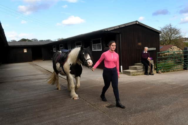 The council is to shut down the stables at North Ives Farm, Horsforth, Leeds. (Pic: Simon Hulme)