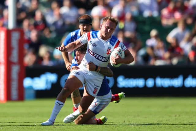 Hull KR's Jez Litten will start for England against Papua New Guinea on Friday. Picture by Peter Keleman/SWpix.com.
