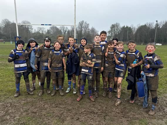 Mud embraced smiles all around for their North Yorkshire Victory.