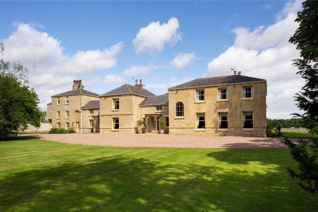 This fabulous country house estate dating back to the 17th century is privately situated in just under 19 acres of gorgeous land. Known as Hope Hall, the property previously housed the Hunstman of the Bramham Moor, and his staff lived in the adjoining two cottages included in the price. Aftet three years of renovating, reconfiguring and extending in the mid-2000s, the main house, two adjoining cottages, a separate apartment above the garaging, stabling and a steel framed agricultural barn are all up for sale.