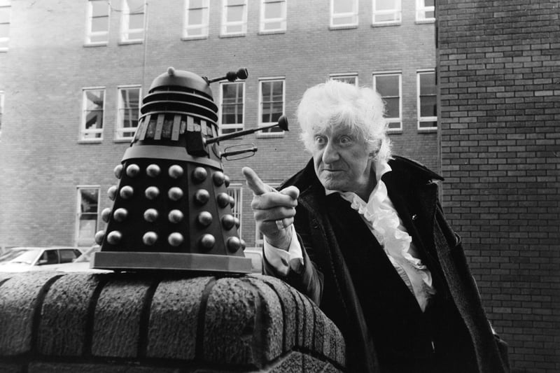 Dr Who fans travelled from across Britain to pay homage to one of the most famous Doctors at a special convention at Wakefield District College in November 1990. More than 70 fans booked in for the day, eager for the chance to meet Jon Pertwee who talked about his portayal of television's most popular time traveller and chaired a special quiz on the long running series to test the fan's knowledge.
