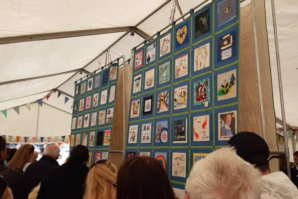 Dozens of people attended the event on Saturday. (Pic: Richard Beecham)