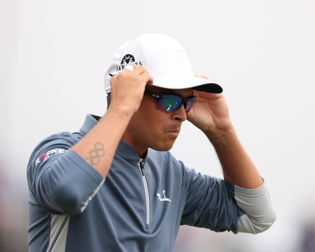 RECORD ROUND: From Leeds United hopeful Rickie Fowler, above, at the US Open. Photo by Ezra Shaw/Getty Images.