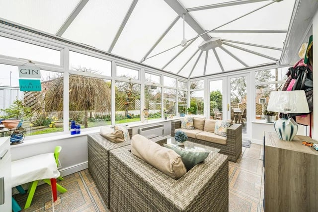 There is also a conservatory offering fantastic space for entertaining with access to the rear south-west facing garden.