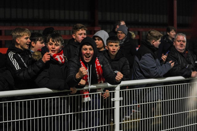 The Robins fans were pretty happy too.