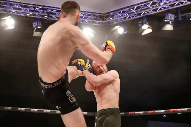 FRESH PERSPECTIVE - George Smith, a Leeds United season ticket holder, has a fresh view on his MMA career after heart surgery in 2022. Pic: Dolly Clew