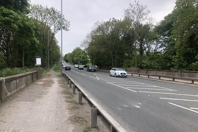 Average speed cameras on the A6120 and A647. Photo: Leeds City Council.