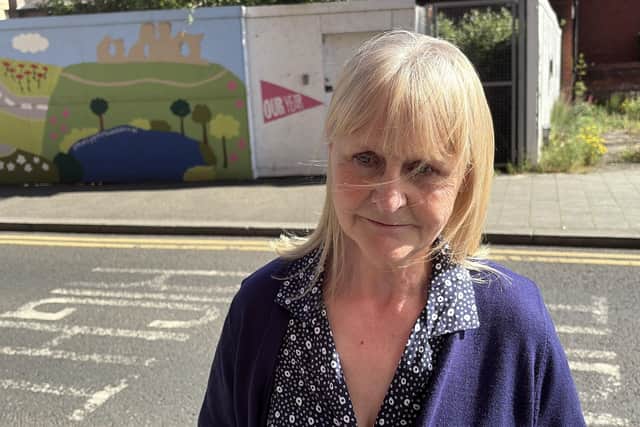 Christine Weatherhead, the sister of Patricia Hall, outside Wakefield Coroners Court, West Yorkshire, where the inquest into her presumed death is being held. Mother-of-two Patricia Hall, 39, from Pudsey, West Yorkshire, vanished in 1992.  Dave Higgens/PA Wire