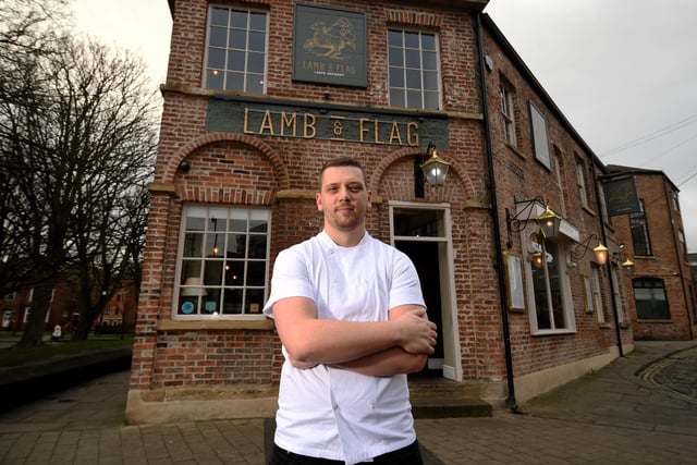 YEP readers have named Lamb and Flag, City Centre, as one of the best places to grab a lunch in Leeds. The pub serves an array of sandwiches and wraps alongside salads in its lunch menu. Pictured is Chef Matt Nolan.