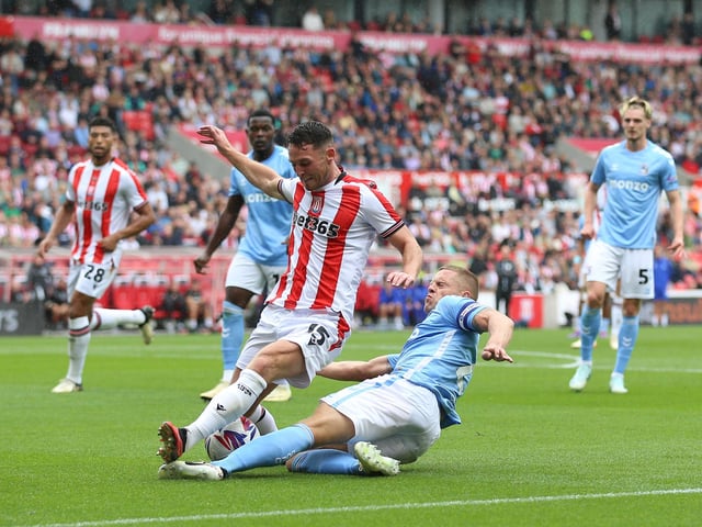 Stoke's Northern Ireland international midfielder Thompson is out with a groin injury and has not been training of late.
