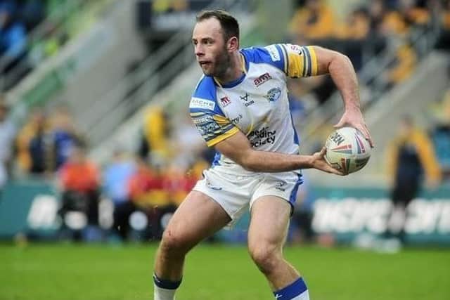 Leeds Rhinos scrum-half Matt Frawley is a player with a point to prove in Super League. Picture by Steve Riding.