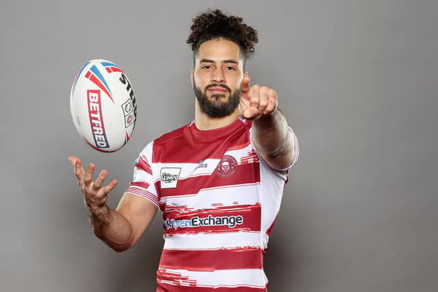Castleford Tigers signing Ramon Silva seen in 2023 during his time at Wigan Warriors. Picture by Paul Currie/SWpix.com.
