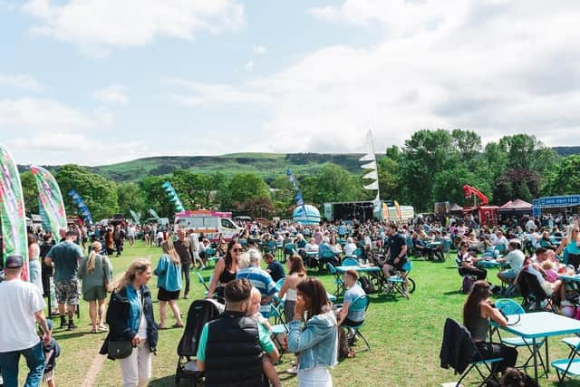 The festival in Ilkley. (Pic credit: Ilkley Food & Drink Festival)