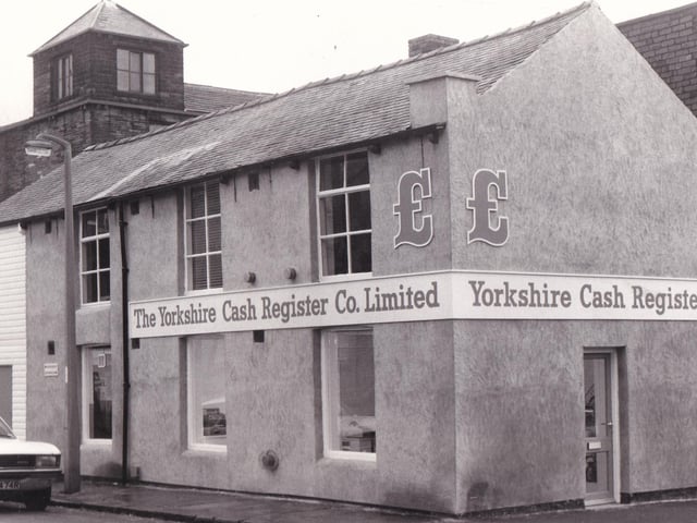 The Yorkshire Cash Register premises on Town Street in Armeley pictured in January 1978.