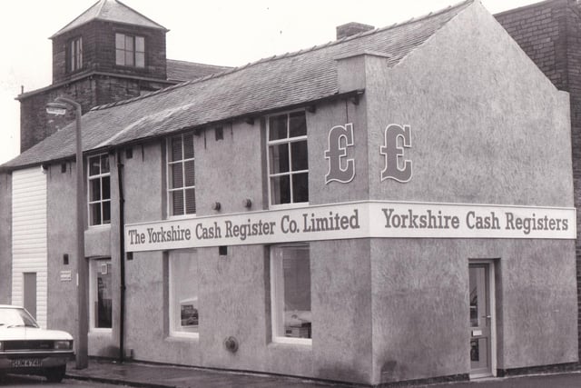 The Yorkshire Cash Register premises on Town Street in Armeley pictured in January 1978.