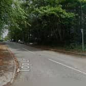CCTV warning signs have been installed on Top Lane near West Bretton, Wakefield.