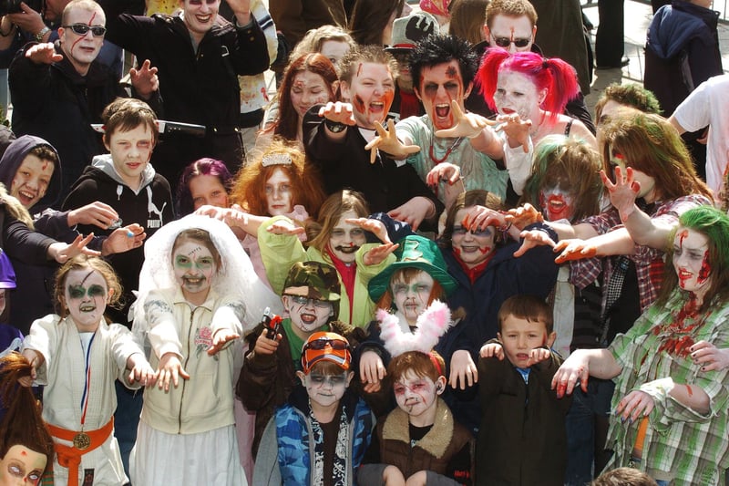 March 2008 and Millennium Square hosted a world record attempt for the largest gathering of zombies.