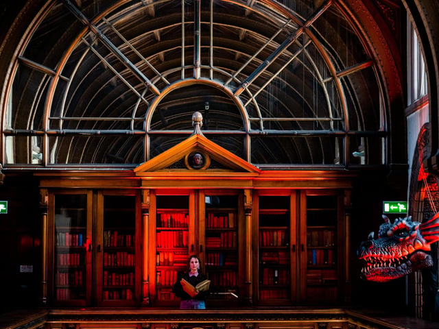 Among the elaborately illustrated tomes on display in Fantasy: Realms of Imagination, will be vintage copies of Grimms Fairy Tales, Alice’s Adventures in Wonderland, Gulliver’s Travels and Shakespeare’s A Midsummer Night’s Dream. Photo: James Hardisty