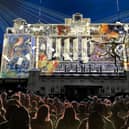 The BookBinder, the centre piece of the Markel sponsored Station Zone for Light Night 2024