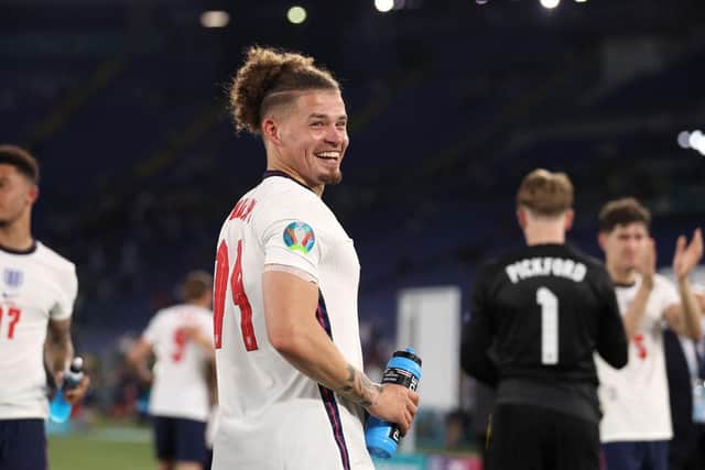 Kalvin Phillips. (Photo by Lars Baron/Getty Images)