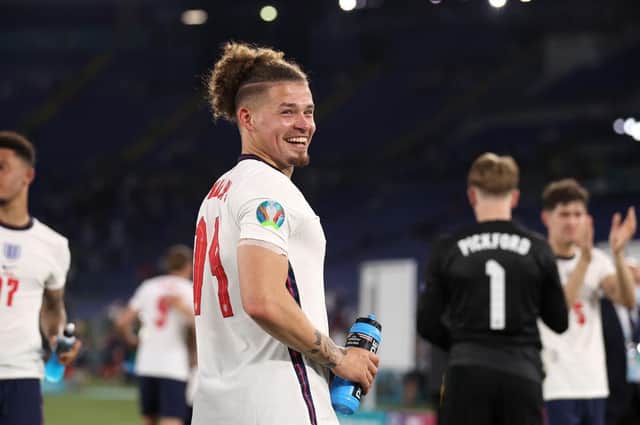 Kalvin Phillips. (Photo by Lars Baron/Getty Images)