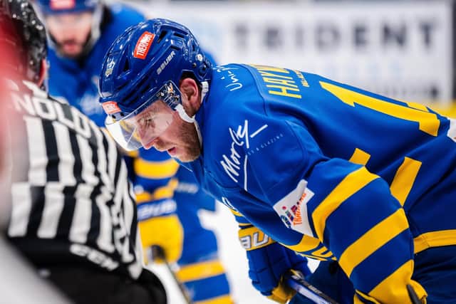 TREBLE-HUNTER: Matt Haywood could end his time with Leeds Knights by winning the treble - if the team gets to the Final Four Weekend in Coventry on April 19. Picture: Knights Media.