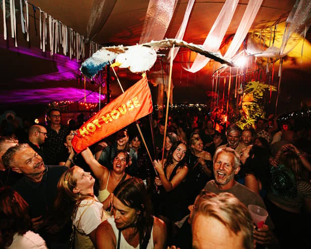 Saturday night at the Hot House venue
