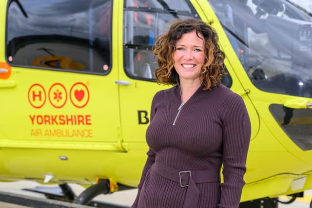 Kathryn Marsden, the CEO of Yorkshire Air Ambulance. Photo: John Gardner