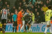 HAPPY SCRAPPING - Illan Meslier and Leeds United fought, literally, for a 0-0 draw at Newcastle United in the final outing of 2022. Pic: Bruce Rollinson