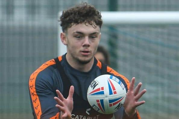 Elliot Wallis. Picture by Castleford Tigers.