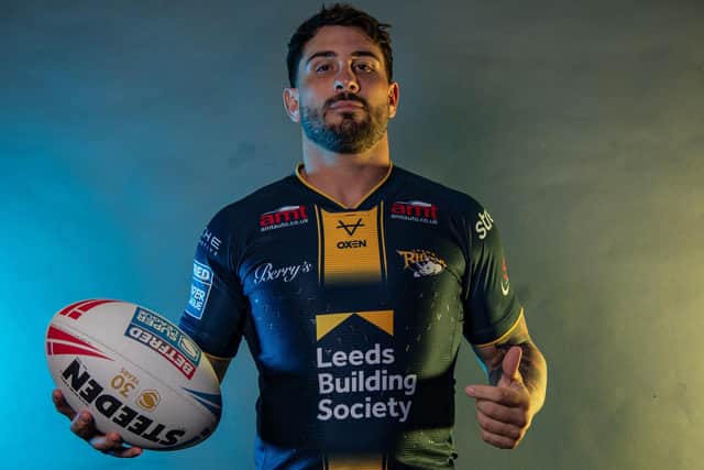 New signing Jack Bird has been named in Leeds Rhinos' 21-man squad for Sunday's home derby against Castleford Tigers. Picture by Tom Pearson/Leeds Rhinos.