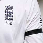 Cricketer Moeen Ali wearing a black armband in memory of former England player Tom Graveney in 2015 (Photo: Gareth Copley/Getty Images)