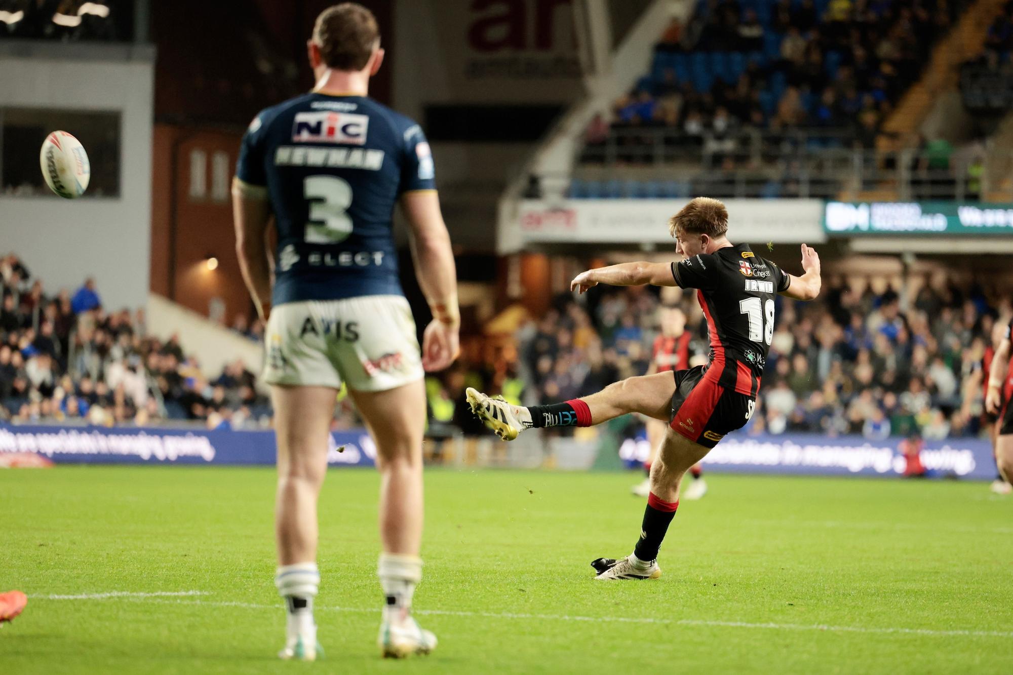 Warrington Wolves' George Williams says 'I didn't dive' after Leeds ...