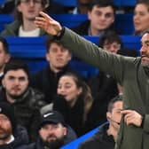 QUICK RETURN: For Leeds United and boss Daniel Farke, above, pictured during Wednesday night's FA Cup defeat against Chelsea at Stamford Bridge. Photo by GLYN KIRK/AFP via Getty Images.