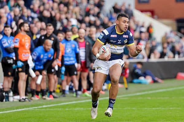 David Fusitu’a remains on Rhinos' long-term casualty list. Picture by Alex Whitehead/SWpix.com.