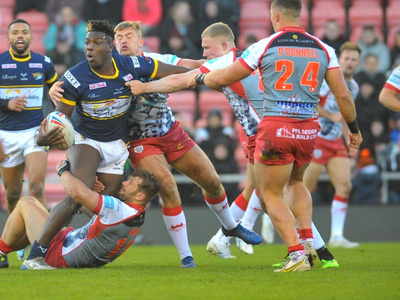 The French prop hobbled out of the defeat by Leigh Leopards on August 4 with his second plantar fascia (foot) injury in three months. He has been ruled out for the rest of this season.