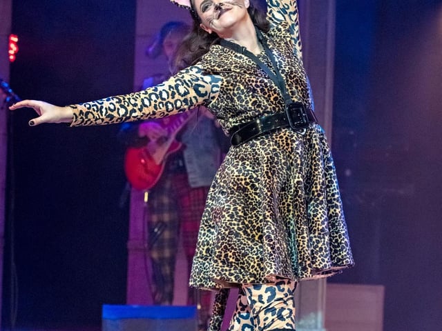Rhiannon Hopkins as Tabby the Cat.