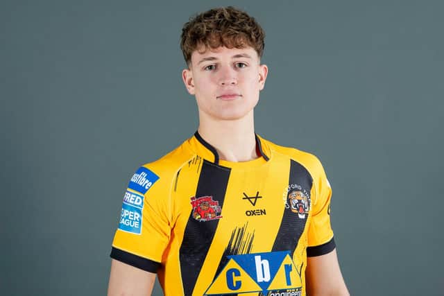 Jenson Windley has signed a long-term contract with Castleford Tigers. Picture by Allan McKenzie/SWpix.com.