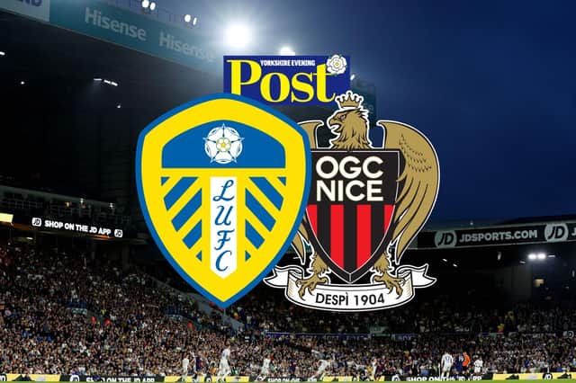 Leeds host Nice at Elland Road in the PL International Cup this evening (Pic: Getty)