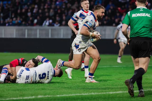 A pectoral muscle injury will keep Mike McMeeken out of Wakefield Trinity's game at Hull KR on Friday. Picture by Alex Whitehead/SWpix.com.