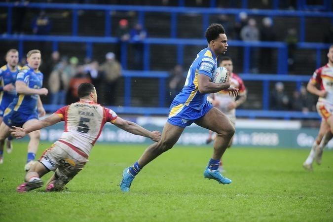 The forward missed the Leigh game because of a hip injury sustained in a reserves match, but is not expected to be a long-term absentee.