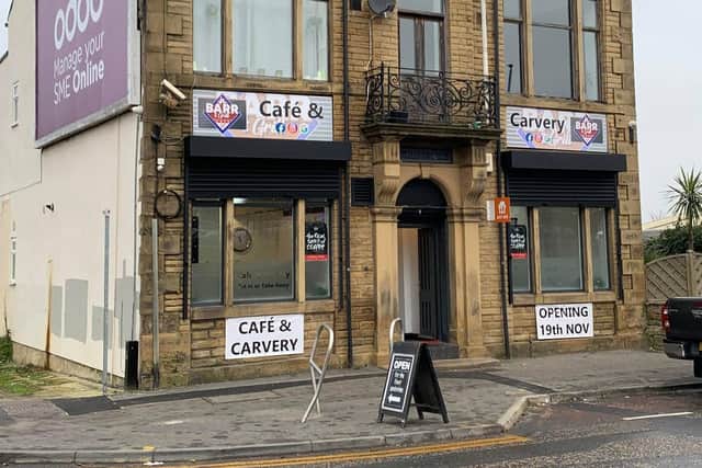 Reece Barr, 27 and his brother Jordan, 29, have set up the ‘Barr and Grill’ eatery in Stanningley, Leeds.