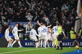 'MONSTER' WIN: Ecstatic scenes in the Leicester City away end as Leeds United and their travelling fans celebrate Georginio Rutter's strike in last weekend's 1-0 triumph at Championship leaders Leicester City. Photo by Michael Regan/Getty Images.