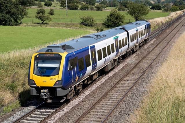 Northern train en route to Sheffield. (Pic credit: Northern Rail)