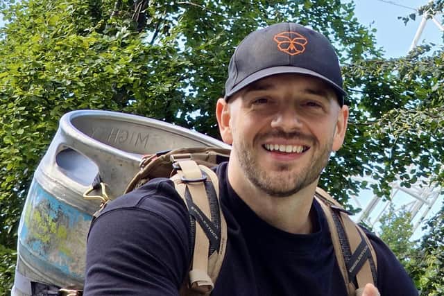 John Hilton is walking to raise awareness and funds for baby loss charities.