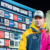 Leeds Rhinos coach Rohan Smith is interviewed on Sky Sports after last week's defeat at Hull KR. Picture by Allan McKenzie/SWpix.com.