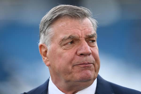 WHITES WISH: From Sam Allardyce, above, upon his Leeds United departure. Photo by Stu Forster/Getty Images.