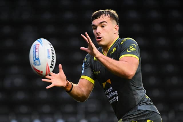 Leeds Rhinos' Presley Cassell has joined Hunslet RLFC on loan, along with two club mates. Picture by Olly Hassell/SWpix.com.