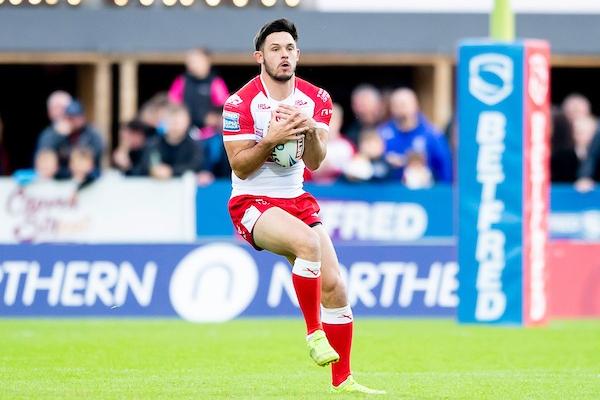 The in-form full-back is sidelined with a groin problem suffered in last week's derby win against Hull FC. He could be available for the home game against London Broncos next Friday.