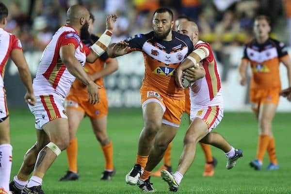 Castleford Tigers' Suaia Matagi. Picture by John Clifton/SWpix.com.